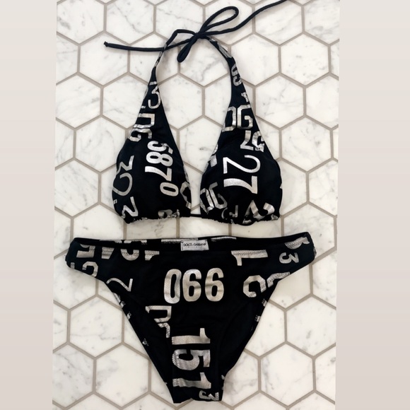 Dolce & Gabbana Other - Dolce & Gabbana logo bikini set